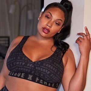 Savage X Fenty Dark Patterned Bralette